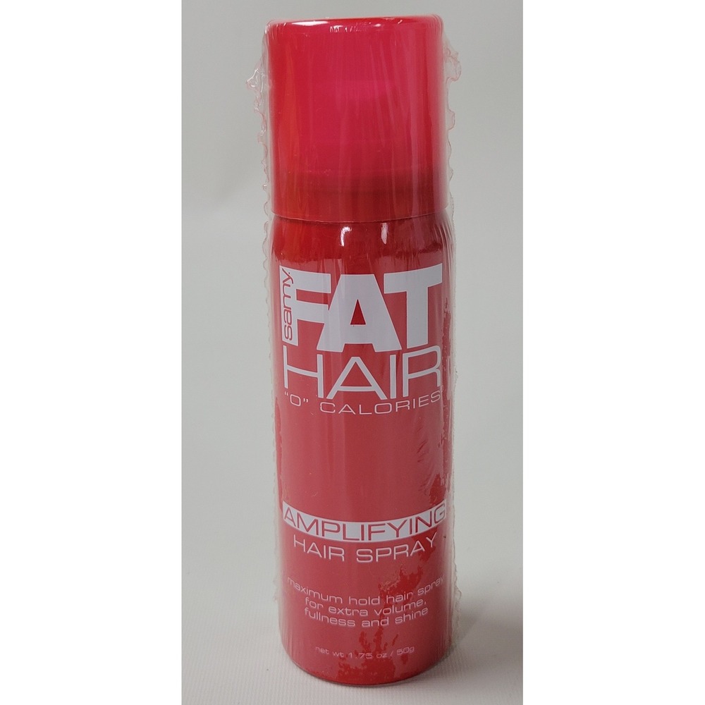 Samy Fat Hair 0 Calories Amplifying Hair Spray Maximum Hold 1.75 oz Travel Size
